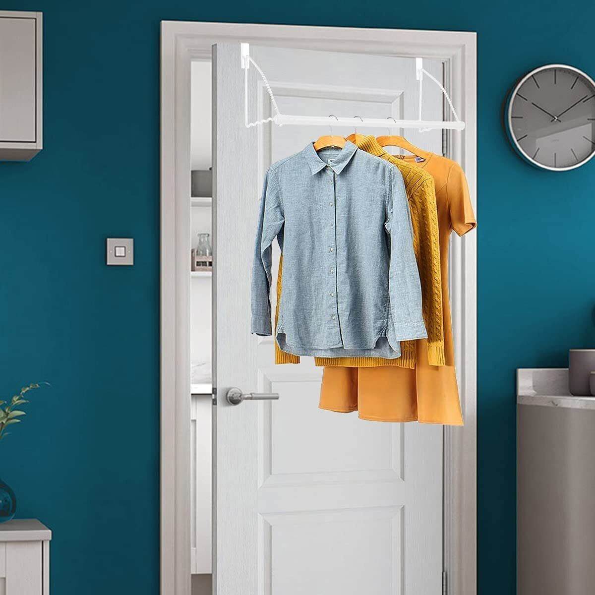 HOLDN’ STORAGE over the Door Hooks - over the Door Clothes Drying Rack.