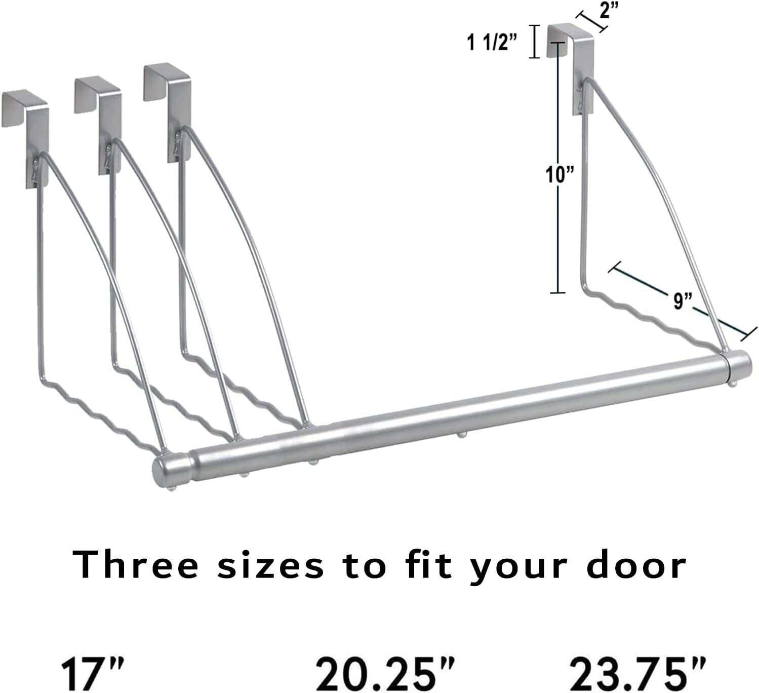 HOLDN’ STORAGE over the Door Hooks - over the Door Clothes Drying Rack.