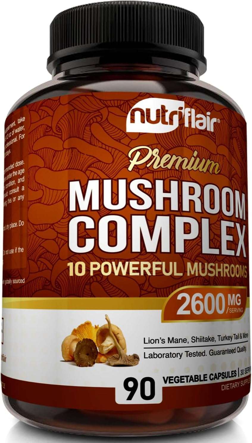 Lions Mane & Cordyceps supplement