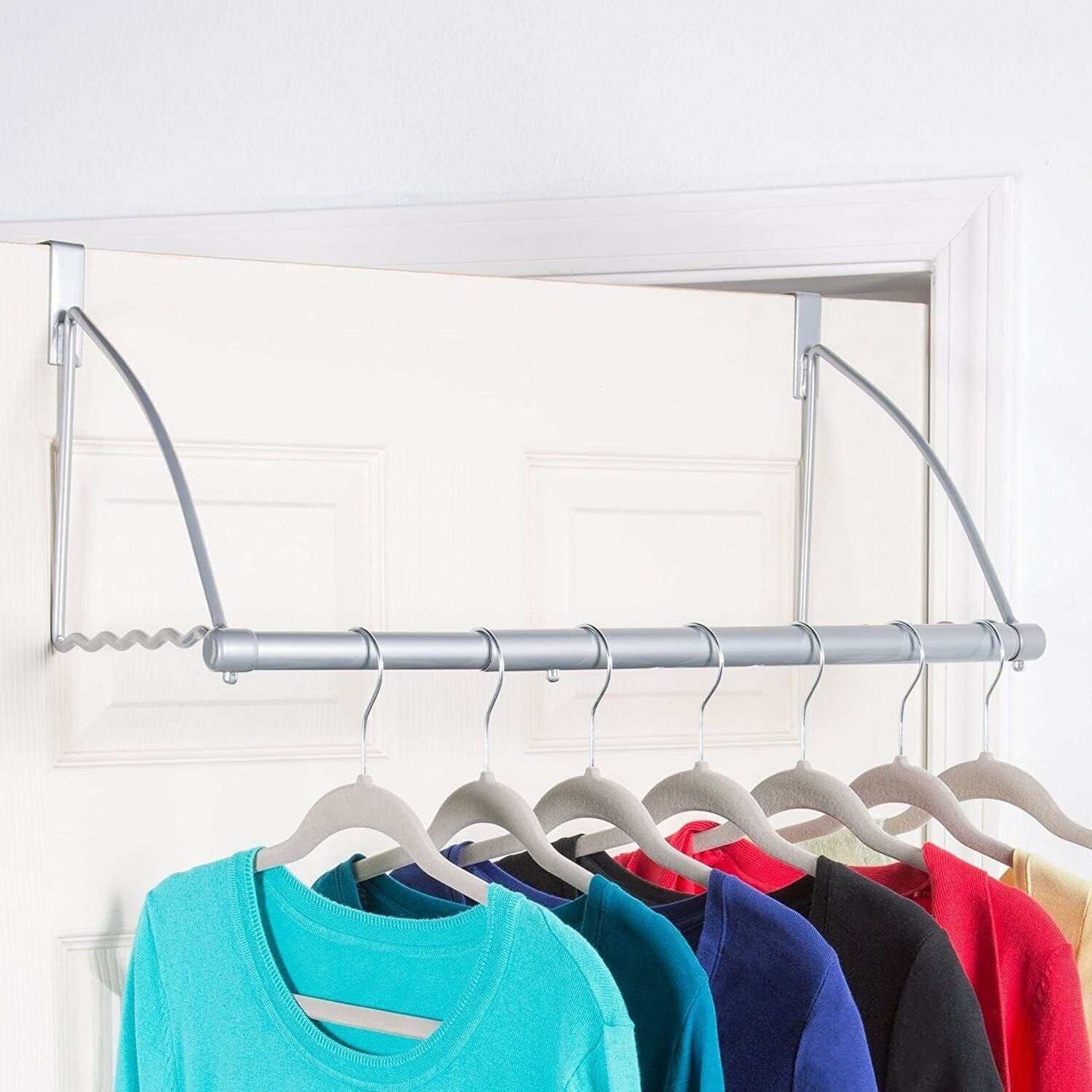 HOLDN’ STORAGE over the Door Hooks - over the Door Clothes Drying Rack.