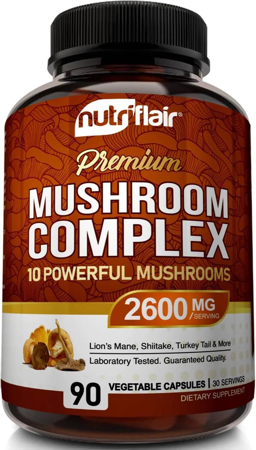 Lions Mane & Cordyceps supplement