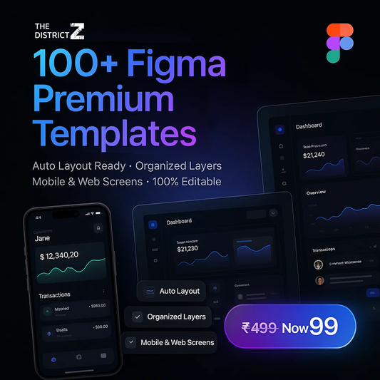 100+ Figma Website Templates
