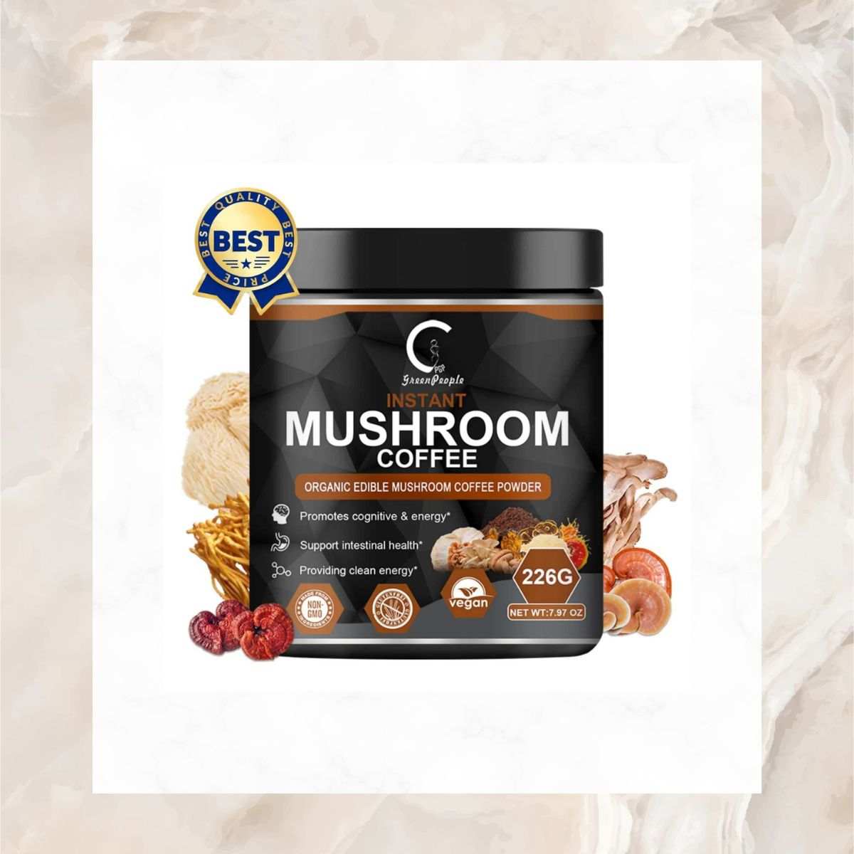 Instant Mushroom Coffee 