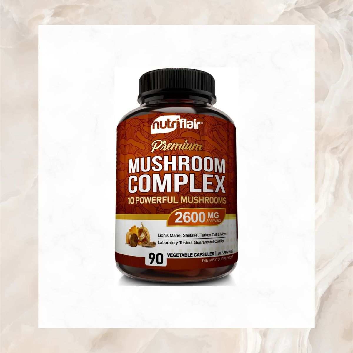 Lions Mane & Cordyceps supplement