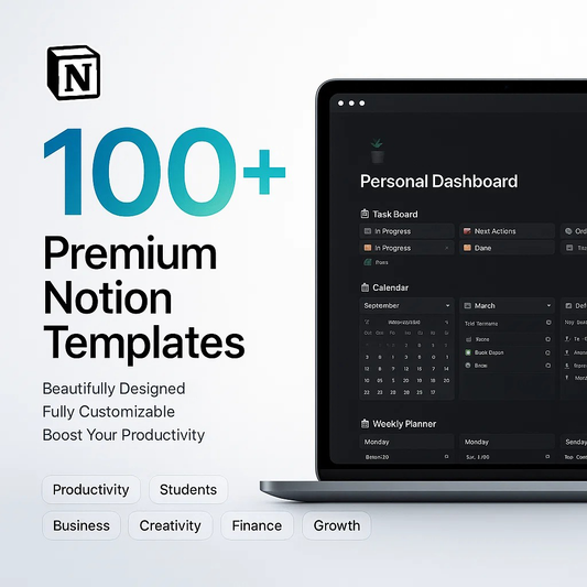 100+ Premium Notion Templates