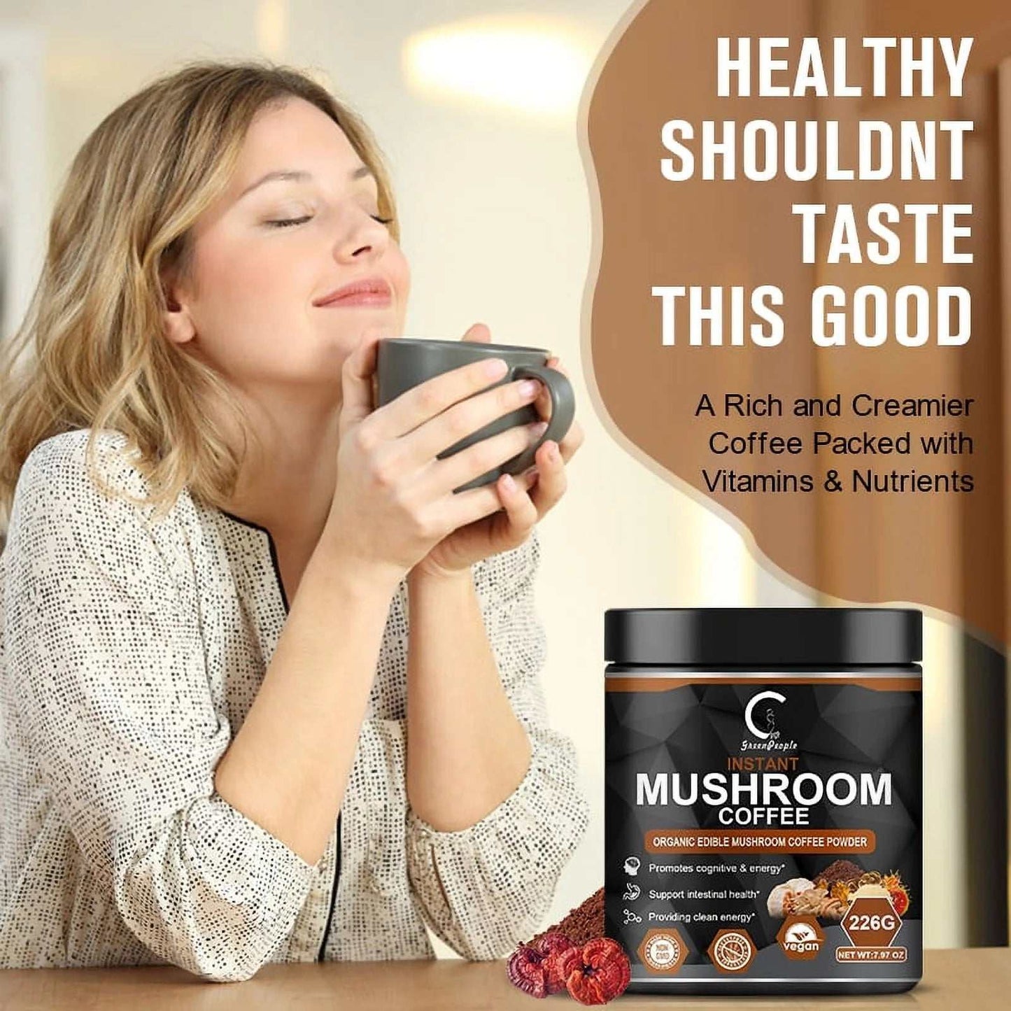 Instant Mushroom Coffee