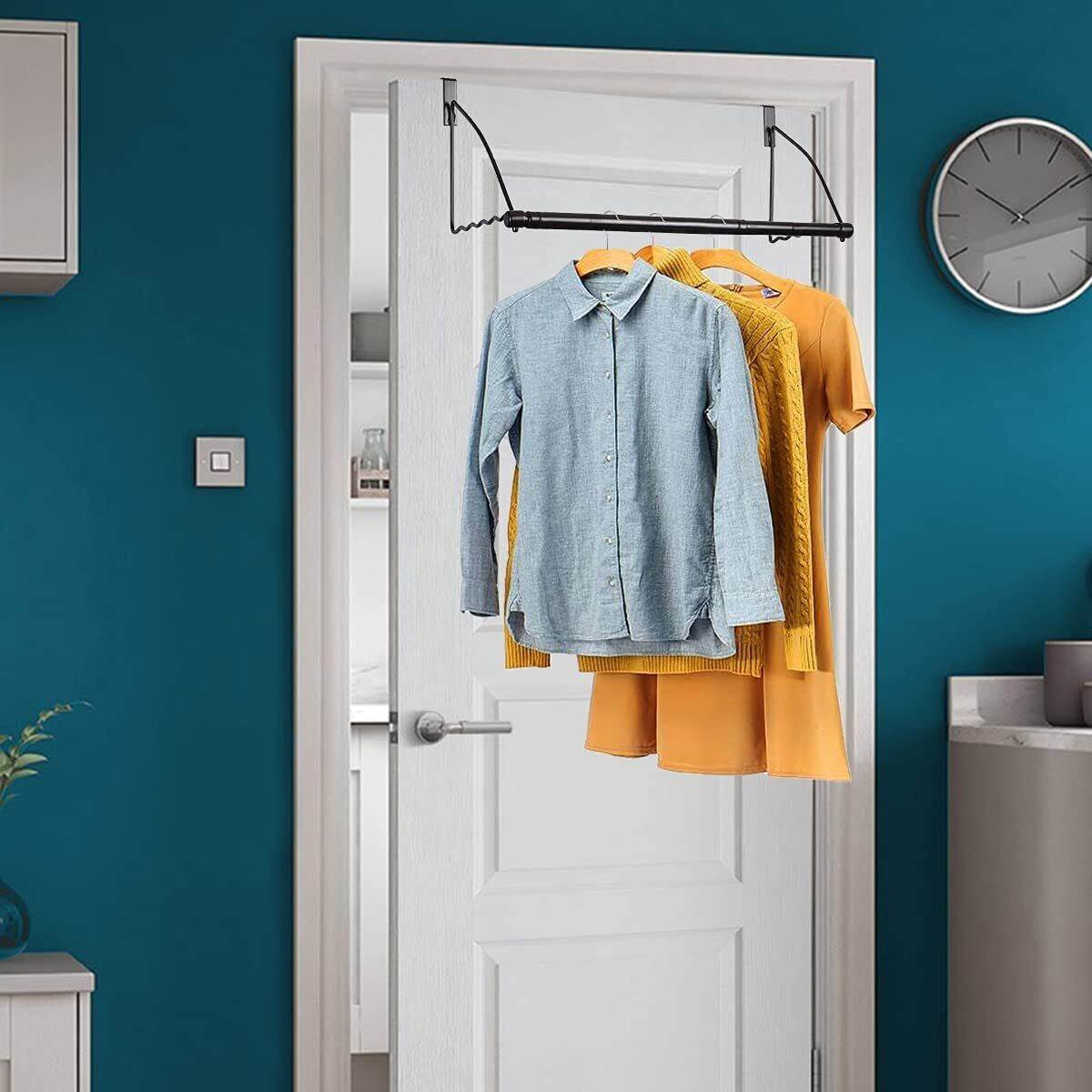 HOLDN’ STORAGE over the Door Hooks - over the Door Clothes Drying Rack.