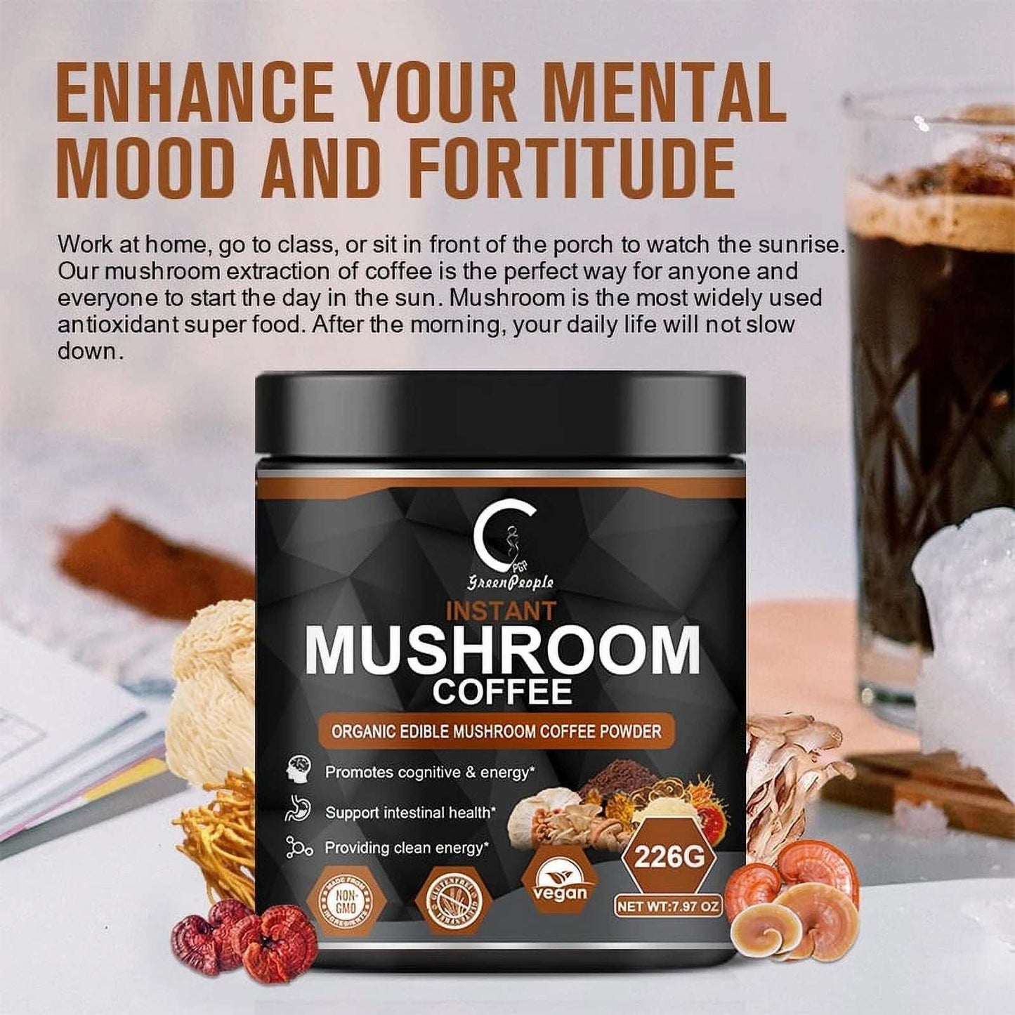 Instant Mushroom Coffee